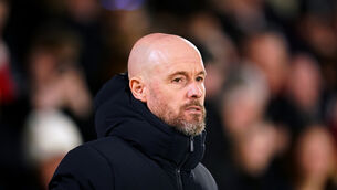 <p>INJURY CRISIS: Erik Ten Hag has a substantial injury list. Pic: Mike Egerton/PA.</p>