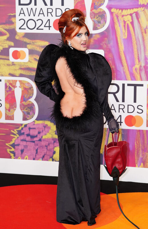 CMAT attending the Brit Awards 2024 at the O2 Arena, London. Picture: Ian West/PA Wire