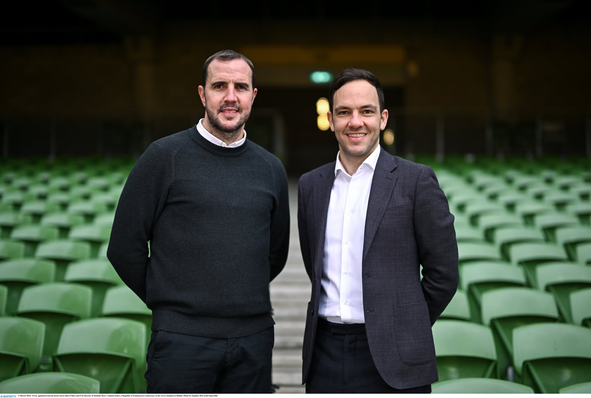 No longer stay for John O'Shea as fog begins to clear