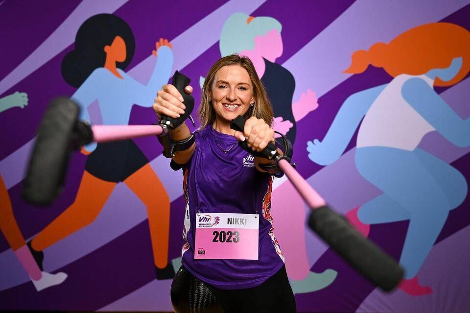 37-year-old Nikki Bradley underwent a rotationplasty surgery in 2022 which involved losing part of her leg.