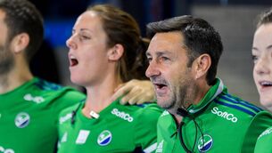 <p>Sean Dancer before Ireland's Olympic qualifiers against South Korea. Picture: ©INPHO/Frank Uijlenbroek</p>