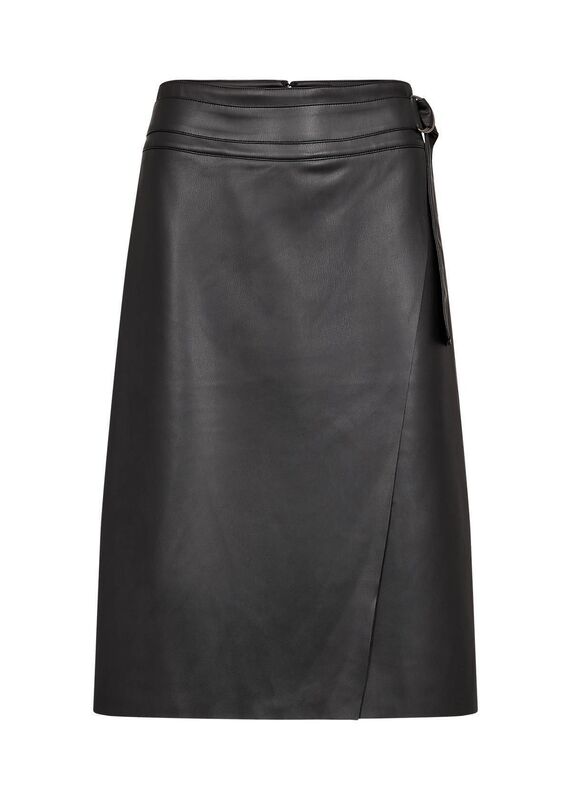 Pleather Skirt, €80, Soya Concept at Choice Boutique