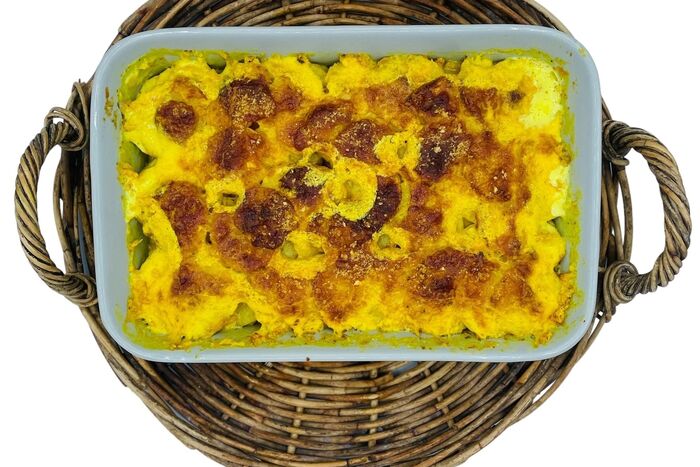 Parsnip Gratin with Turmeric & Cumin