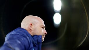 <p>UNDER THE SPOTLIGHT: Lee Carsley looks on prior to the International Friendly match between England U21 and Germany U21 recently. Photo by Naomi Baker/Getty Images.</p>