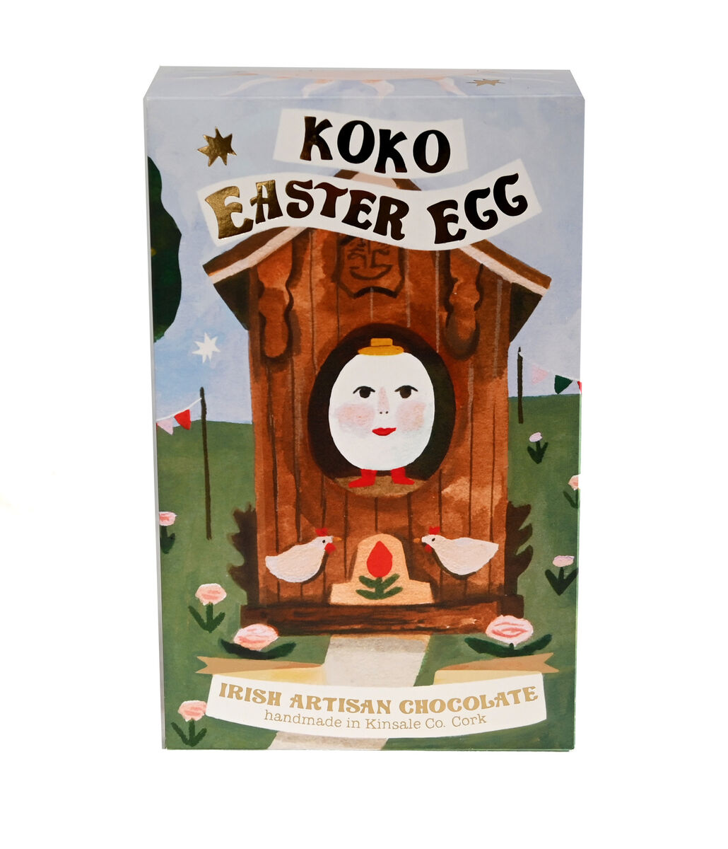 Koko Easter egg. Picture; Eddie O'Hare Koko Easter egg. Picture; Eddie O'Hare