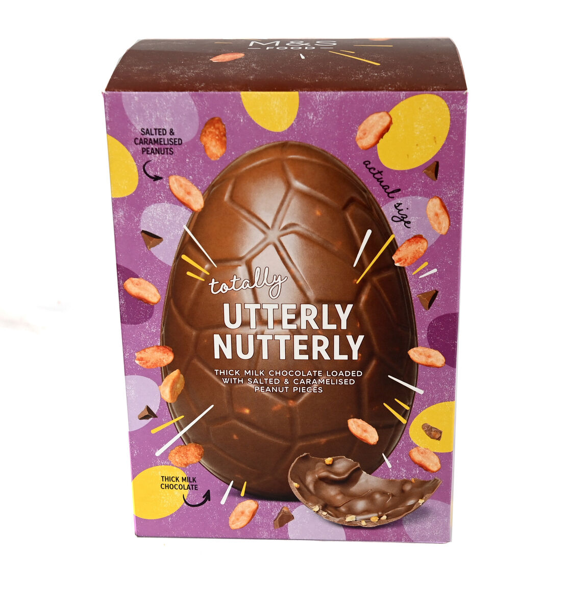 M&S Utterly Nutterly egg. Picture; Eddie O'Hare M&S Utterly Nutterly egg. Picture; Eddie O'Hare