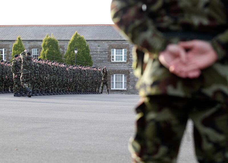 The officer at the centre of the probe is a long-serving member of the Defence Forces and has, over the years, risen through the ranks to a senior position. File picture: Sam Boal The officer at the centre of the probe is a long-serving member of the Defence Forces and has, over the years, risen through the ranks to a senior position. File picture: Sam Boal