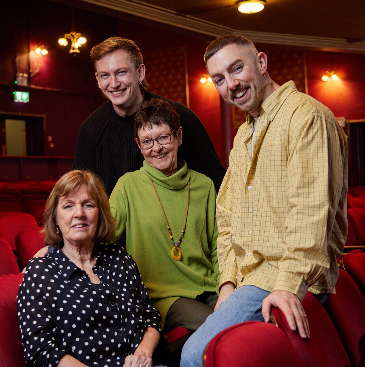 Phil Twomey, PJ Kirby, Nuala Kirby and Kevin Twomey. Picture: Miki Barlok