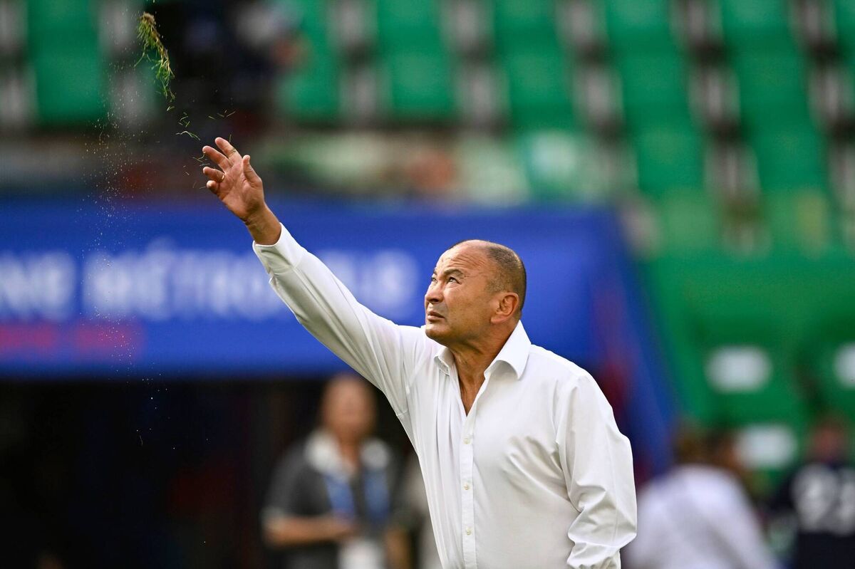 Ex-head coach Eddie Jones Ex-head coach Eddie Jones