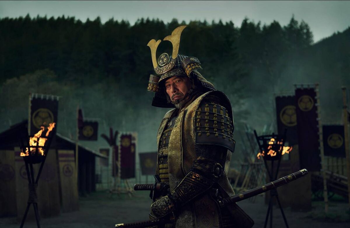Hiroyuki Sanada as Yoshii Toranaga in Shogun.