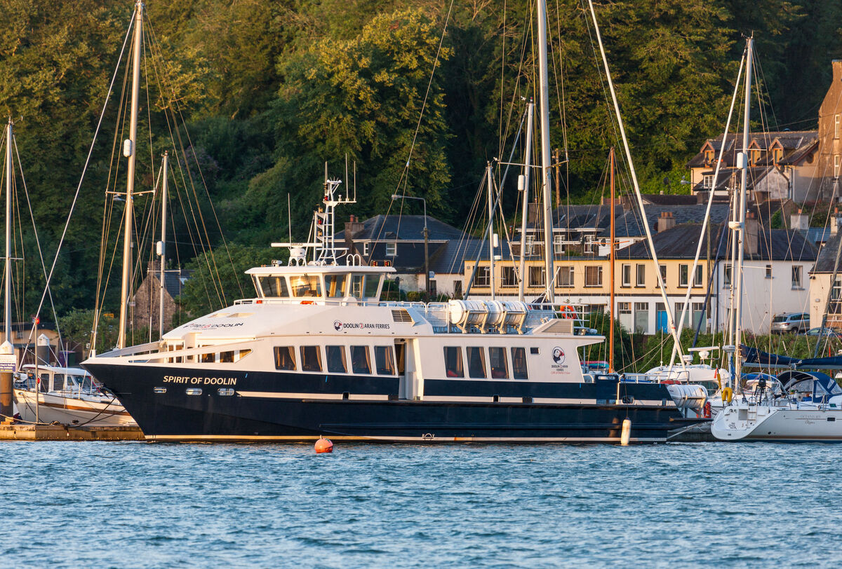The Spirit of Doolin ferry operates a service between Doolin and the Aran Islands.