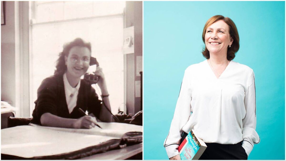 Sheila O'Flanagan and her mum, Patricia