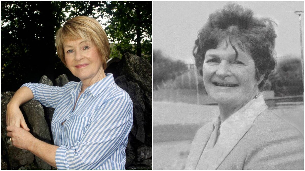 Roisin Meaney and her mum, Rose