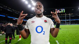 <p>DEFIANT: Talismanic England lock Maro Itoje.</p>