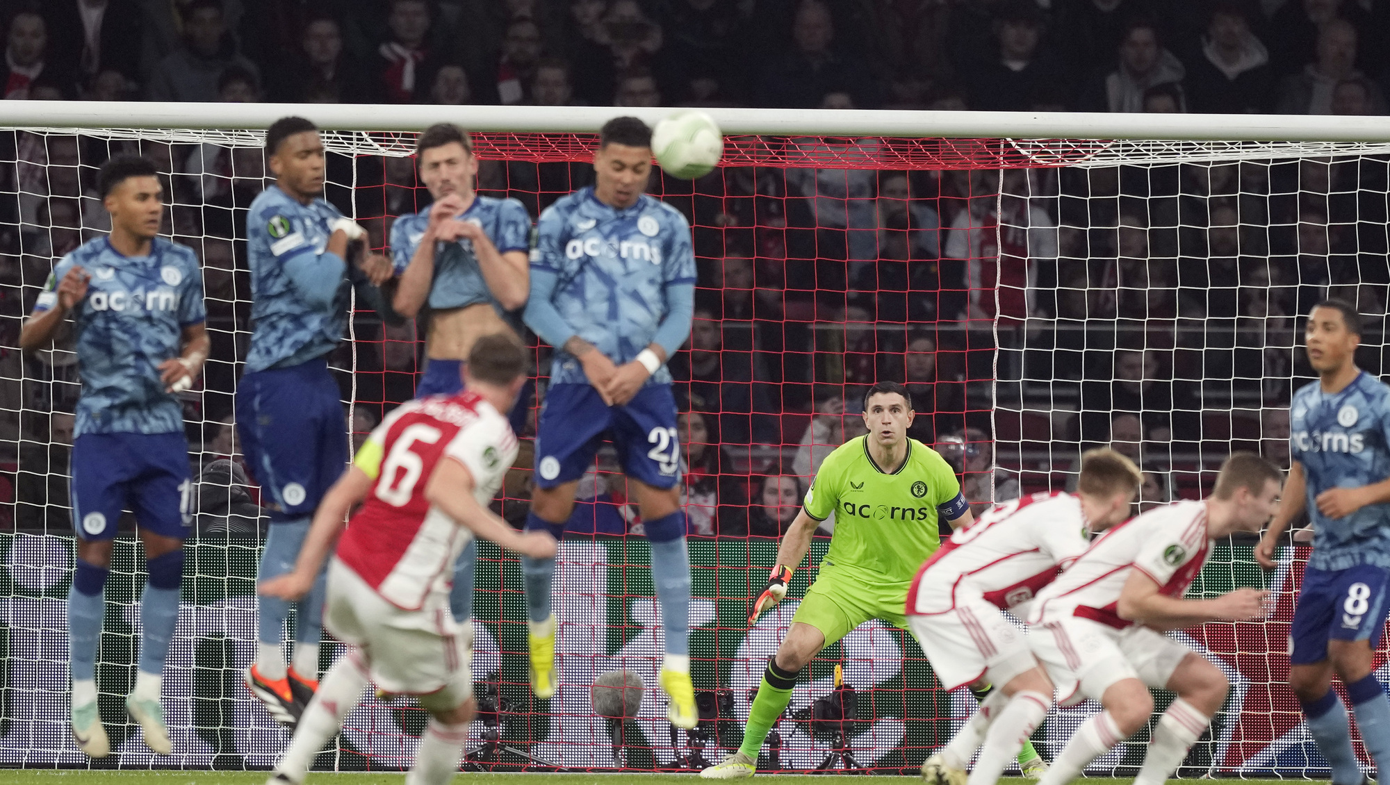 Aston Villa survive Ajax test with goalless draw in Conference League last 16