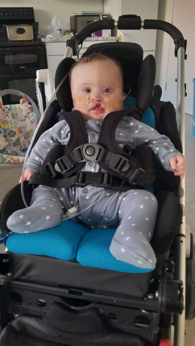 Nickey faces daily struggles due to his various health issues but he is a very happy child. Nickey faces daily struggles due to his various health issues but he is a very happy child.