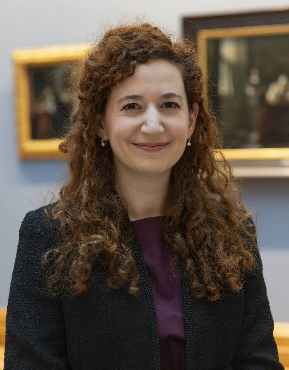 Lizzie Marx of the National Gallery co-curated Talking Heads. 