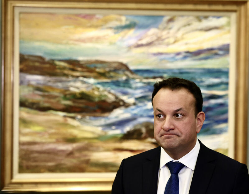 Leo Varadkar speaking to the media at Dublin Castle. Picture: Sasko Lazarov/© RollingNews.ie