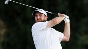 <p>SHARE OF THE LEAD: Shane Lowry is tied at the top of the leaderboard with World Number One Scottie Scheffler. Pic: Brennan Asplen/Getty Images</p>
