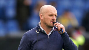 <p>Gregor Townsend’s team had a dire day in Rome. Pic: Adam Davy/PA</p>