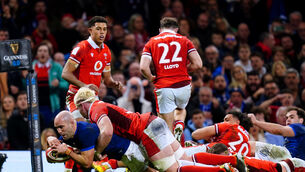 <p>France’s late onslaught sealed victory against winless Wales (David Davies/PA)</p>