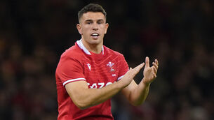 <p>Joe Roberts has been one of Wales’ Six Nations newcomers. Pic: Joe Giddens/PA</p>