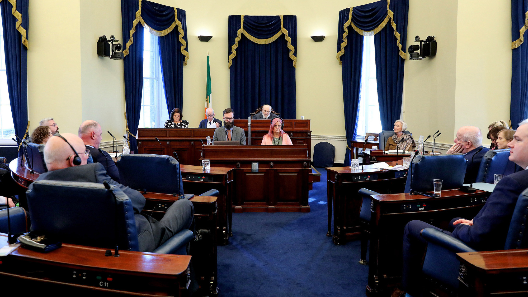 The upcoming Seanad by-election is to fill the seat held by Sinn Féin's Niall Ó Donnghaile up to January of this year. Picture: Maxwells.