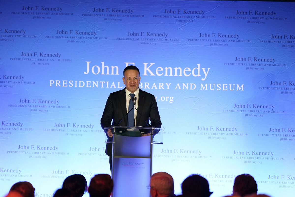 Taoiseach Leo Varadkar delivers a keynote address reflecting on the life and legacy of President Kennedy and how his legacy continues to have lessons for the global challenges of today, at the President John F. Kennedy library,