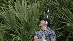 <p>TEE TIMES: Rory McIlroy is grouped with Jordan Speith and Viktor Hovland for the Player's Invitational teeing off at 12.35pm on Thursday. Pic: AP Photo/Marta Lavandier</p>