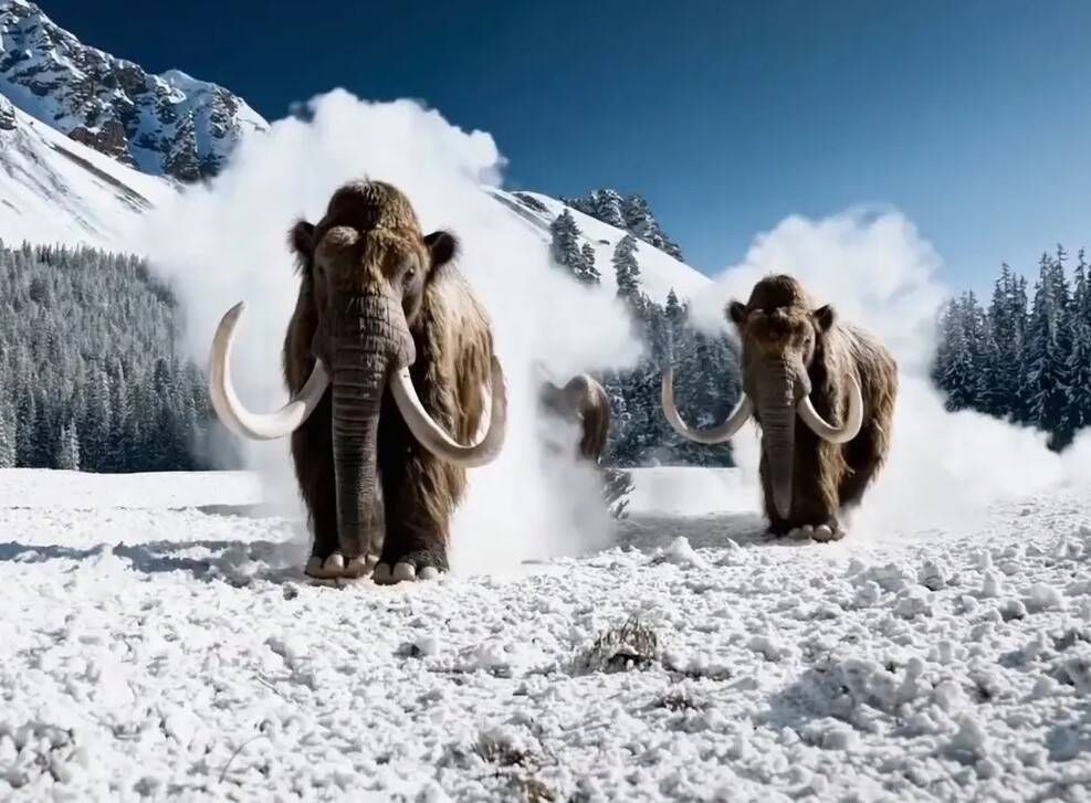 An image generated by AI tool Sora.