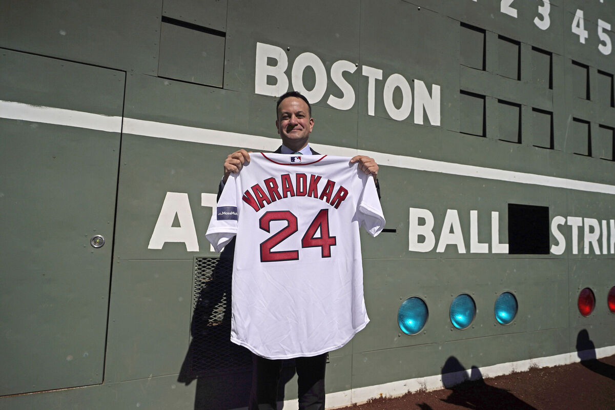 Taoiseach Leo Varadkar during a visit to the home of the Boston Red Sox at Fenway Park in Boston, Massachusetts, US, during the Taoiseach's visit to the US for St Patrick's Day. Picture: Niall Carson/PA Wire Taoiseach Leo Varadkar during a visit to the home of the Boston Red Sox at Fenway Park in Boston, Massachusetts, US, during the Taoiseach's visit to the US for St Patrick's Day. Picture: Niall Carson/PA Wire