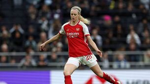 <p>Amanda Ilestedt of Arsenal Photo by Eddie Keogh/Getty Images </p>