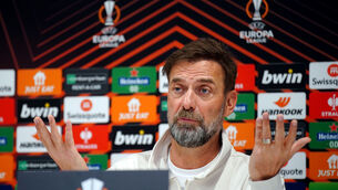 <p>NO U-TURN: Liverpool manager Jurgen Klopp during a press conference. Pic: Peter Byrne, PA Wire.</p>