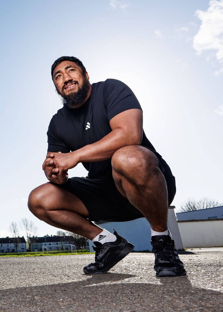 Bundee Aki, rugby player and Intersport Elverys brand ambassador.