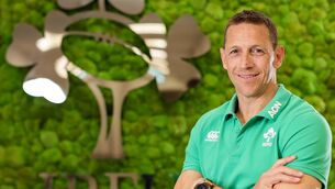 <p>Ireland Women's Rugby Head Coach Scott Bemand.</p>