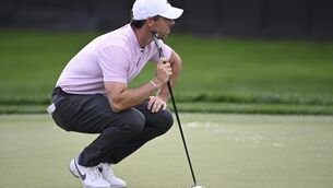 <p>WISE WORDS: Two weeks after Rory McIlroy opened his mouth and suggested that Scottie Scheffler might want to consider switching to a mallet putter to break out of an extended slump with the flat stick, Scheffler turned up at the Arnold Palmer Invitational with a mallet putter and destroyed the field. AP Photo/Phelan M. Ebenhack.</p>