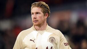 <p>NOT INCLUDED: Kevin De Bruyne has not been included in the Belgium squad for their upcoming international friendlies due to a minor groin injury. Pic: Mike Egerton/PA Wire.</p>