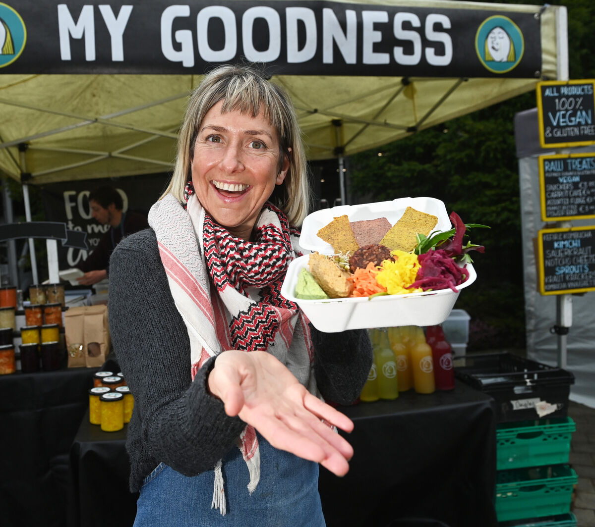 Virginia O'Gara, of My Goodness, winner of the Community Food Award at the Irish Food Writers' Guild. Picture; Eddie O'Hare Virginia O'Gara, of My Goodness, winner of the Community Food Award at the Irish Food Writers' Guild. Picture; Eddie O'Hare