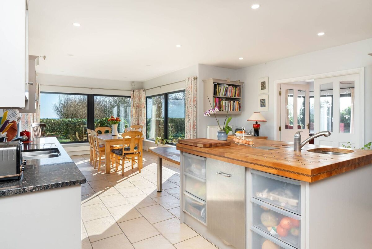 Bright interiors at this €670,000 offered family home