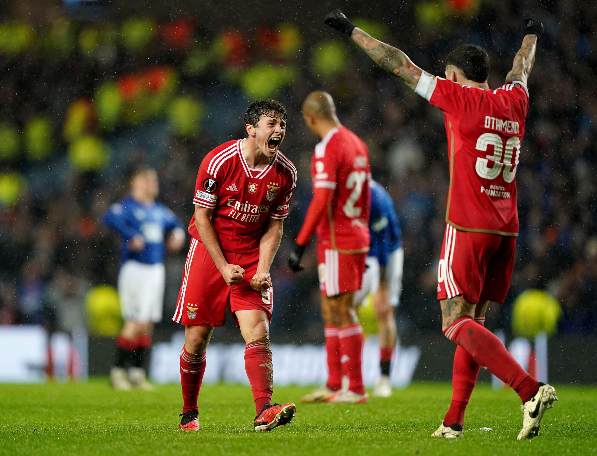 Rangers out of Europa League as Rafa Silva strike gives Benfica victory at Ibrox