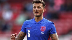 <p>CLUB FOCUS: England's Ben White during the international friendly.</p>