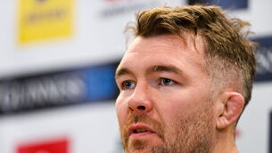<p>FOCUSING ON THE HERE AND NOW: Peter O’Mahony has not spoken to Andy Farrell about the captaincy situation with Ireland beyond this Six Nations. Pic: Sam Barnes/Sportsfile</p>