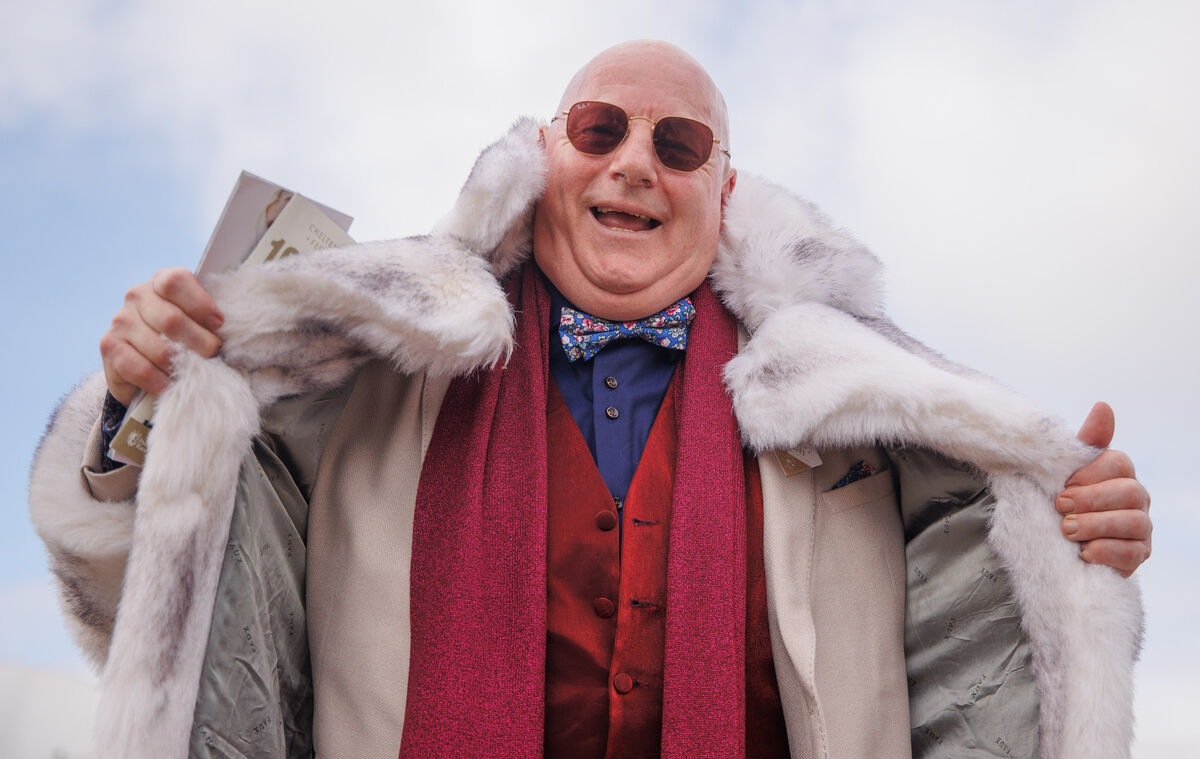 Horse owner Davy Mann, from Limerick, ahead of the races. Pic: INPHO/Tom Maher