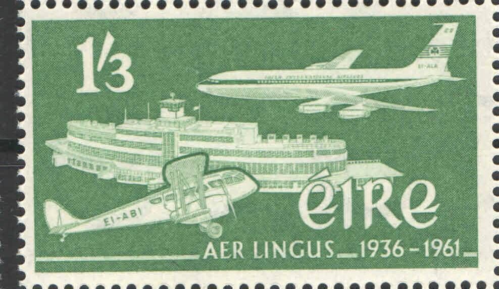 An Aer Lingus stamp from 1981