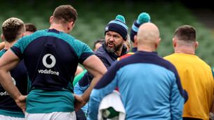 <p>TITLE TO BE RETAINED: Head Coach Andy Farrell. Pic Credit: Dan Sheridan, Inpho.</p>