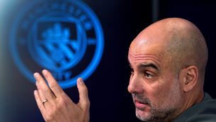 <p>Pep Guardiola is looking forward to taking on Real Madrid again (Nick Potts/PA)</p>