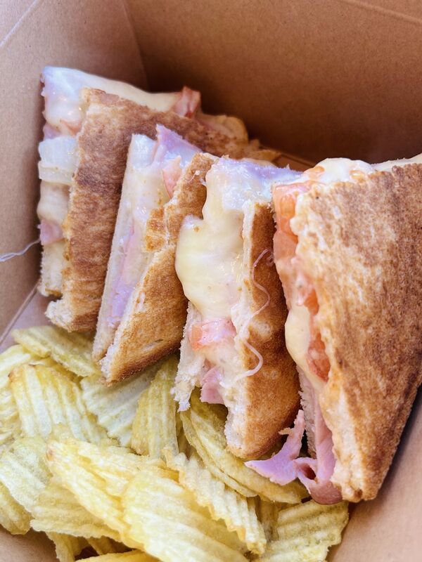 Corkbeg Coffee's cheese toasties