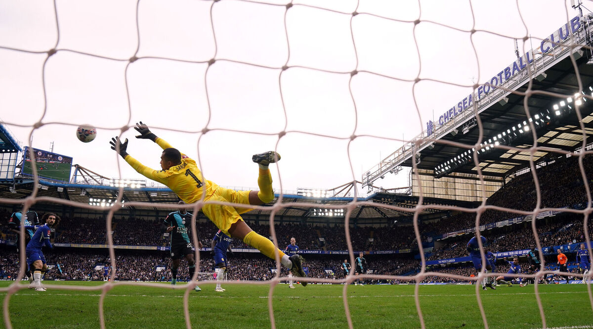 Leicester City's Stephy Mavididi scores their side's second goal of the game.  Photo credit: Nick Potts/PA Wire.