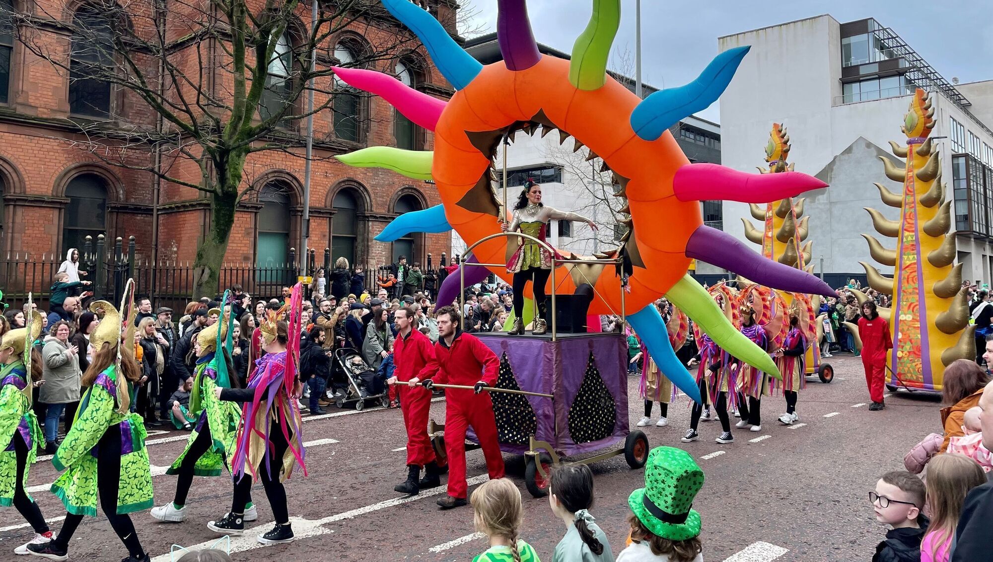 Watch: From Dublin to Dingle, St Patrick's Day parades take to the streets of Ireland