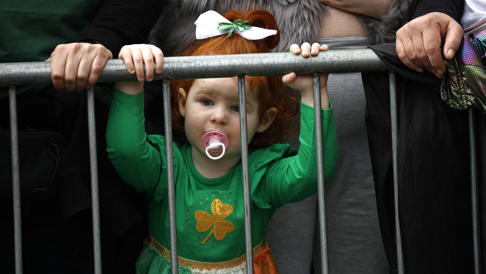 In pictures: St Patrick's Day delight as sun shines on parades